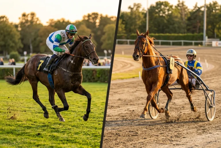 galopprennen vs trabrennen