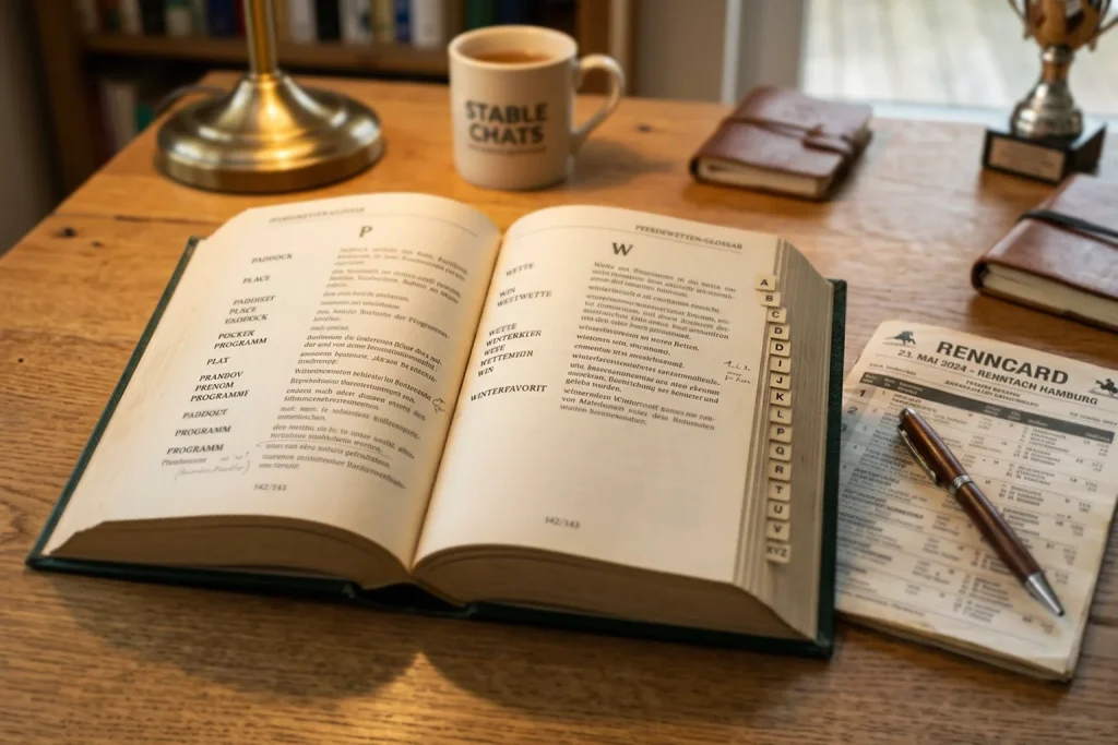 pferdewetten glossar